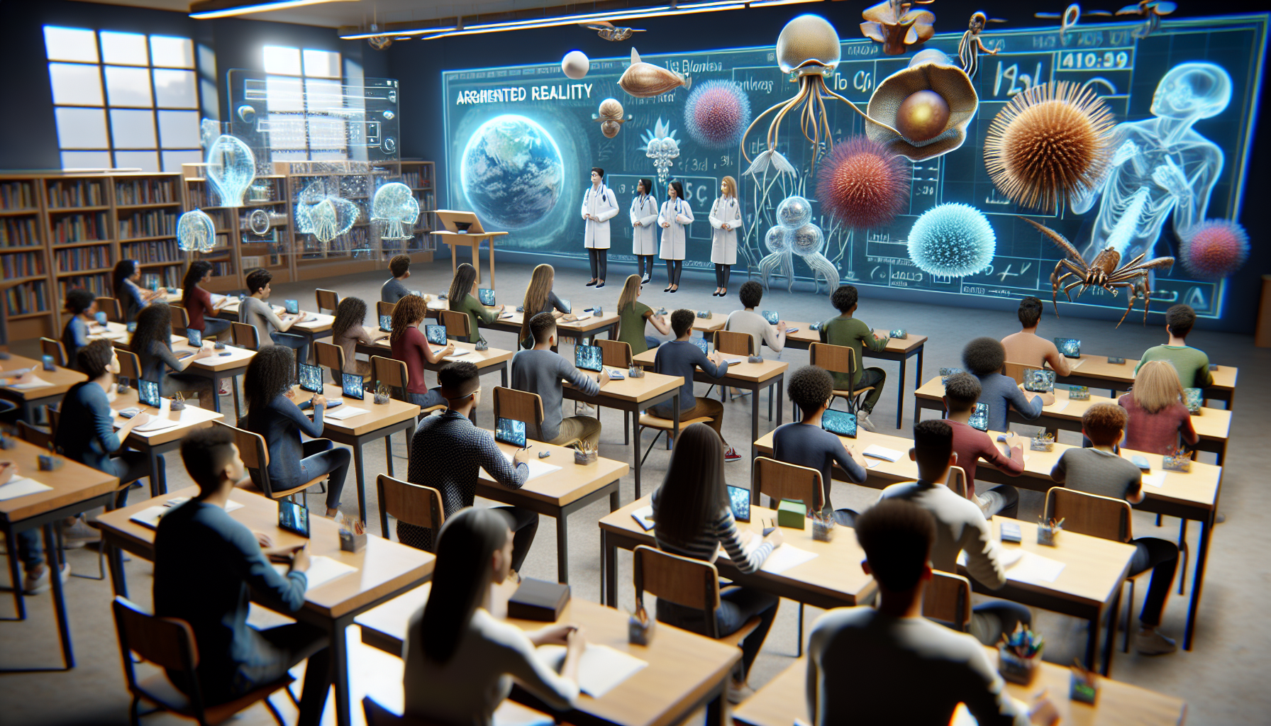 Réalité augmentée dans l'éducation moderne