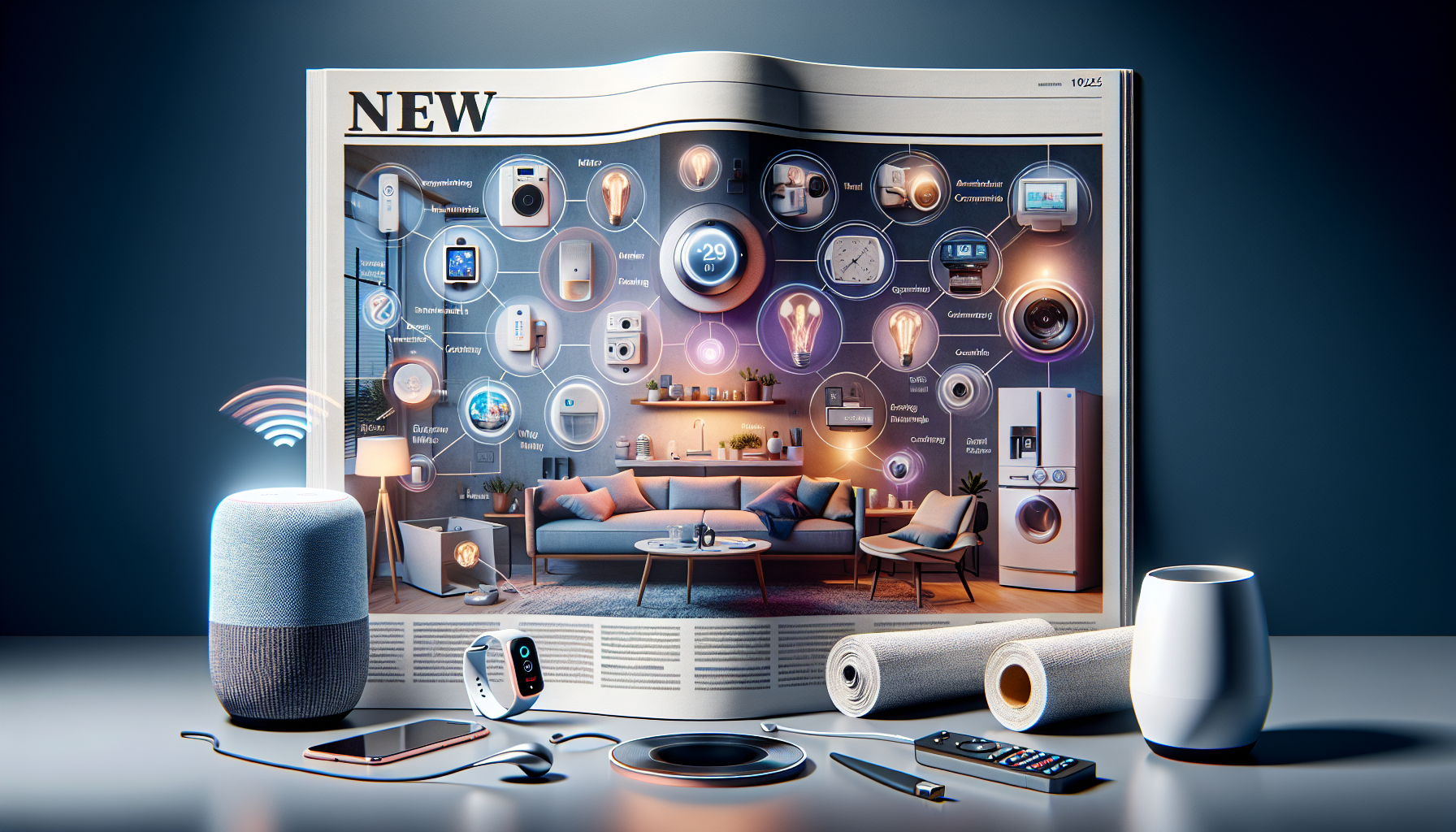 スマートホームデバイスで快適生活を実現