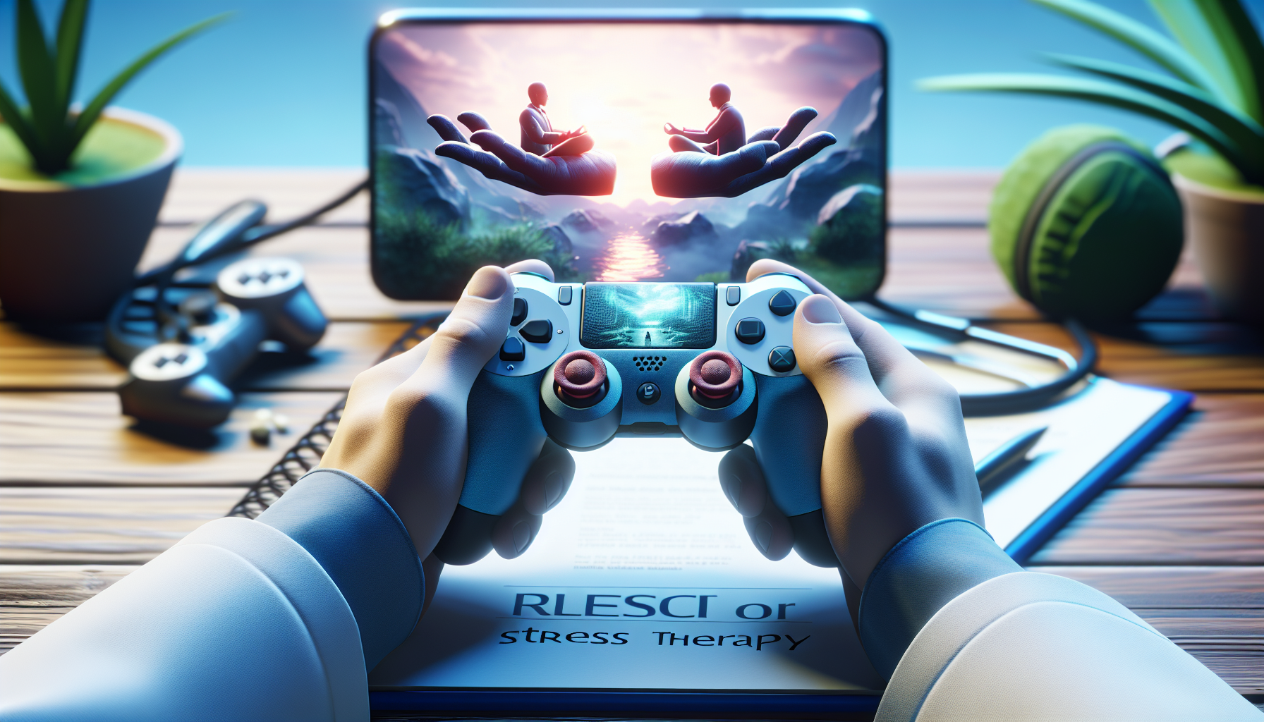 Игровая терапия: видеоигры в борьбе со стрессом