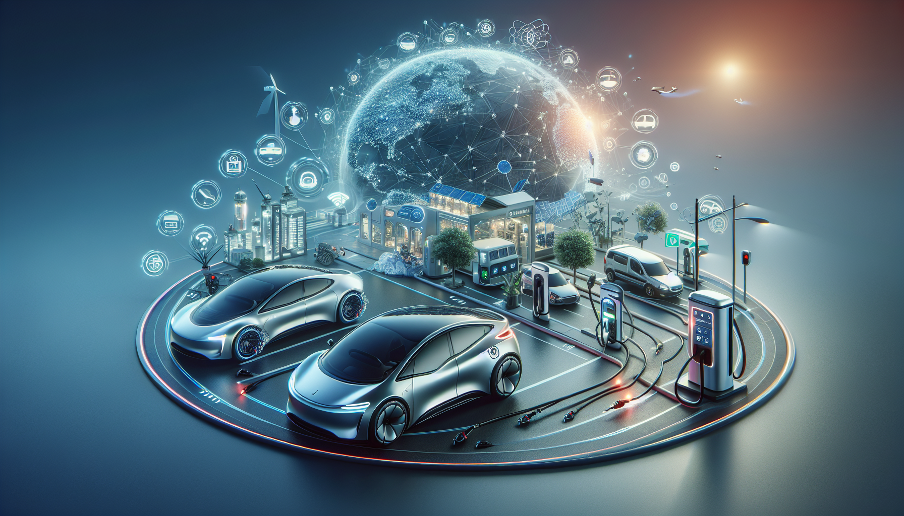 السيارات المتصلة والمستدامة: مستقبل التنقل الذكي