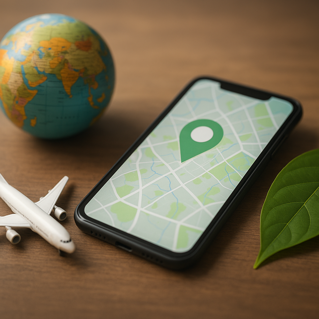 Umweltfreundliches Reisen im digitalen Zeitalter