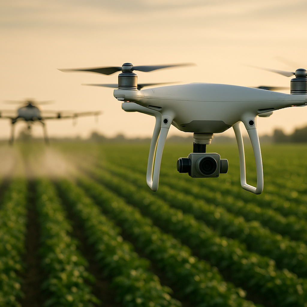 تكنولوجيا الطائرات بدون طيار في الزراعة والتصوير