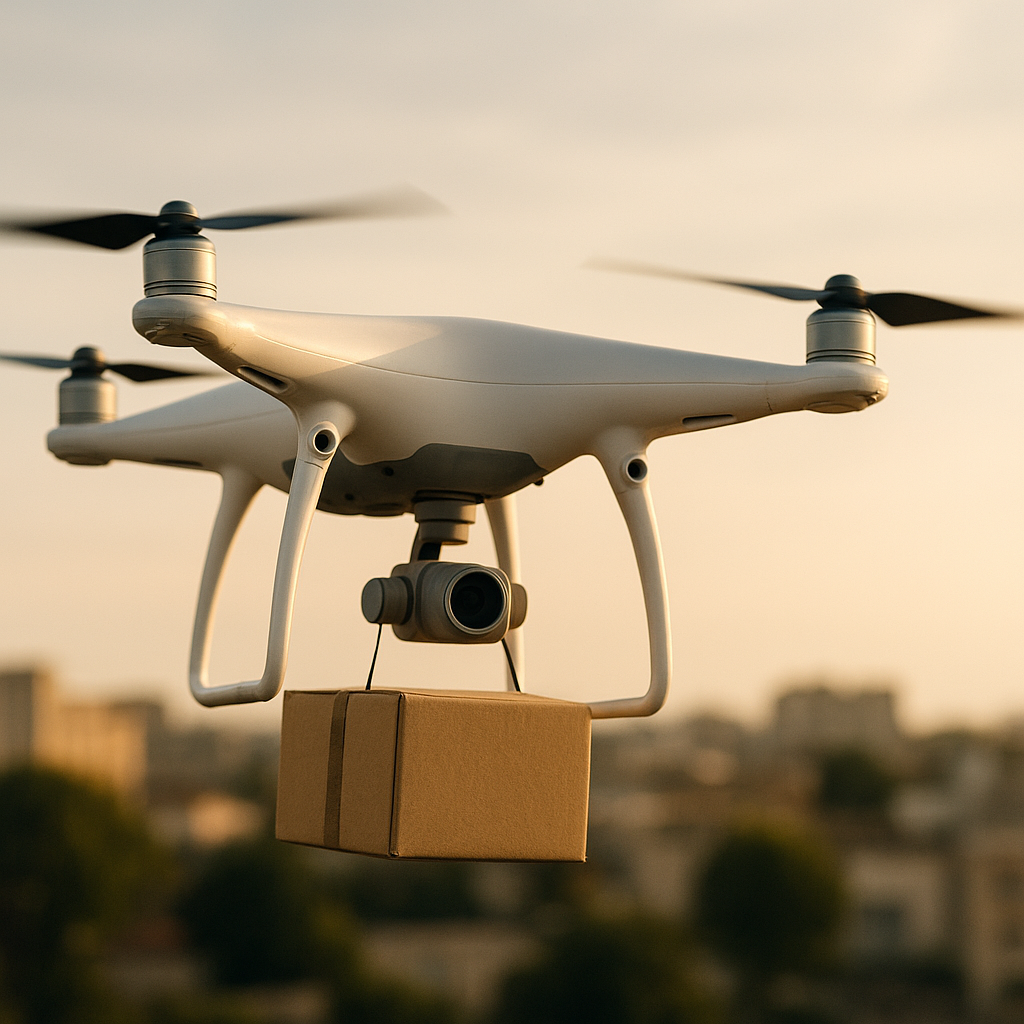 تكنولوجيا الطائرات بدون طيار وتأثيرها على النقل