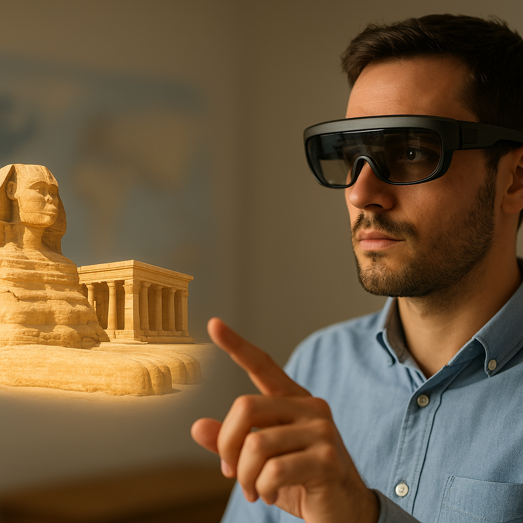 تكنولوجيا الواقع المعزز: تعزيز تجربة السفر والتعليم