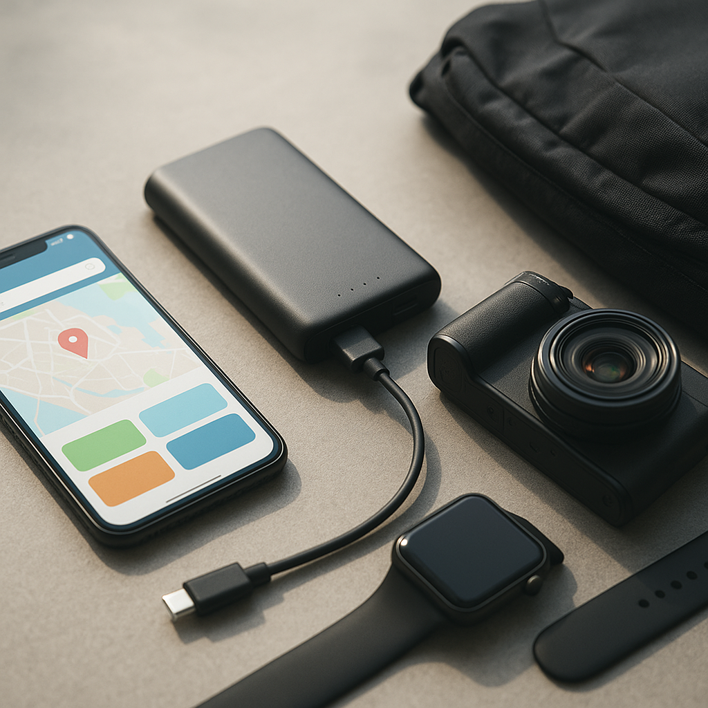 旅行中に役立つ最新ガジェットとアプリ