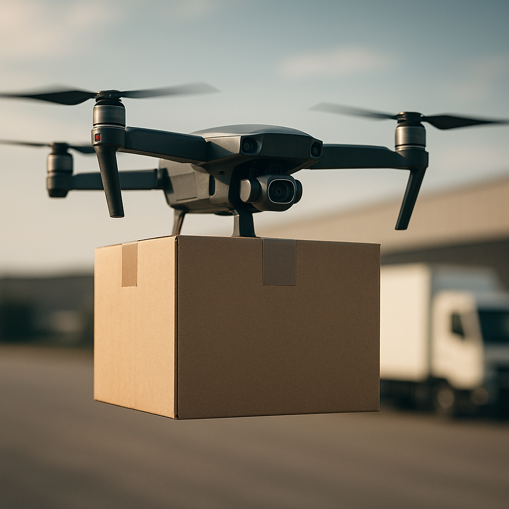 L'impact des drones sur la logistique