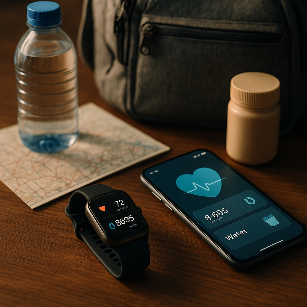 旅行中の健康管理：スマートデバイスの活用法