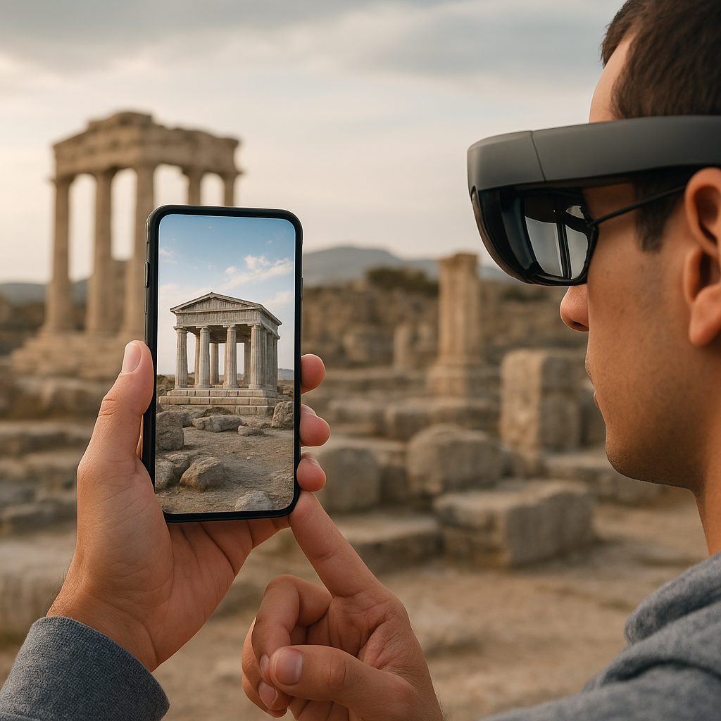 تكنولوجيا الواقع المعزز في السفر والتعلم
