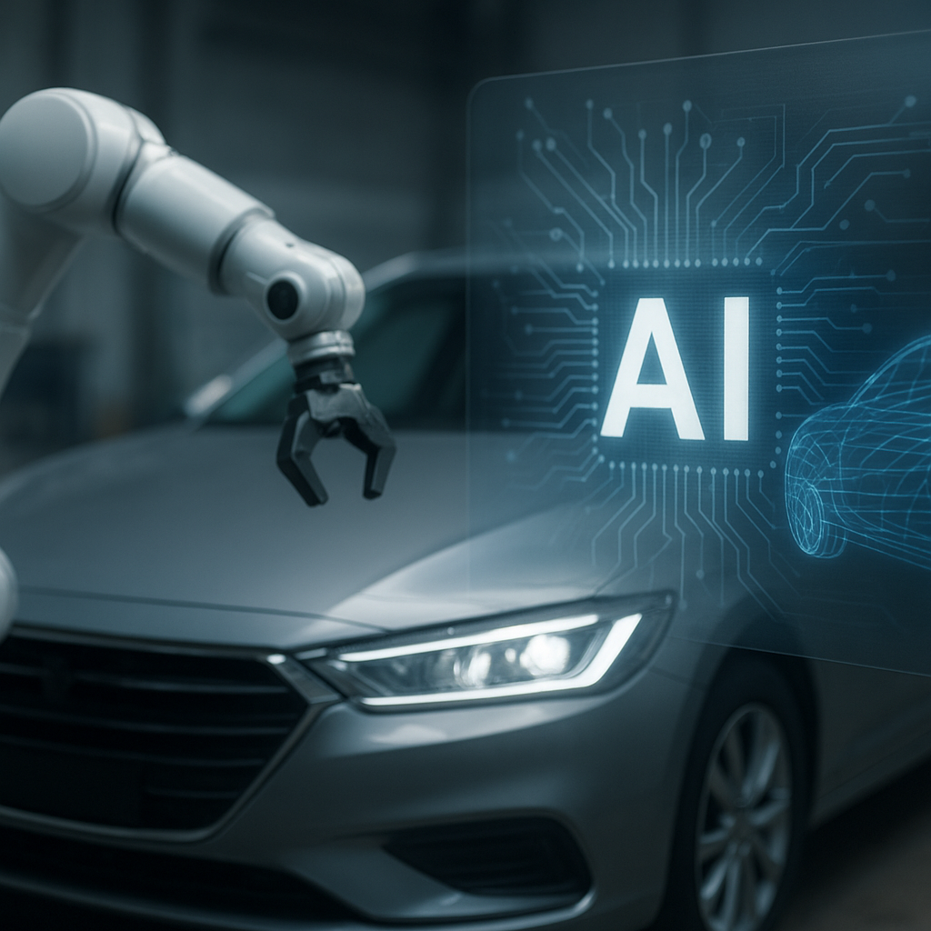 ऑटोमोटिव उद्योग में एआई का उपयोग