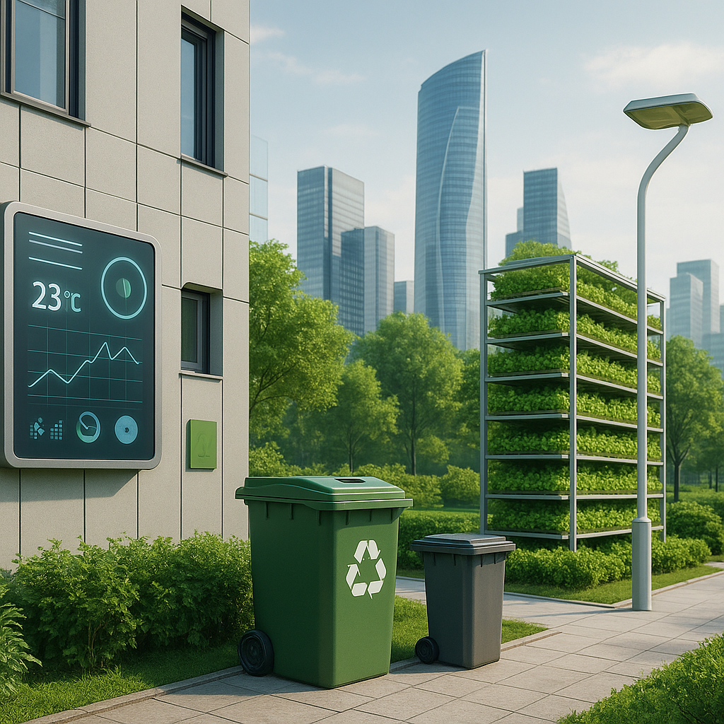 可持续城市：科技重塑生活环境