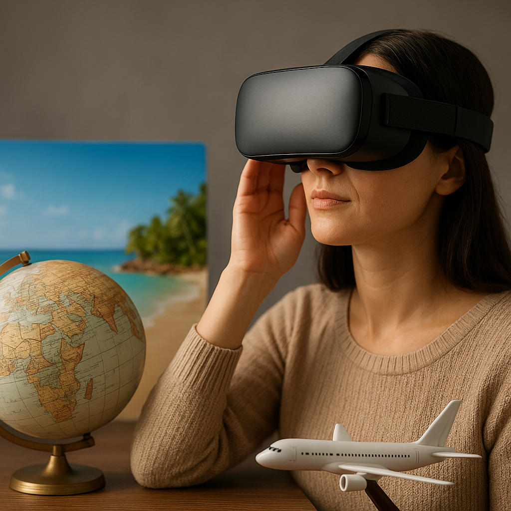 Voyager à travers le monde grâce à la réalité virtuelle