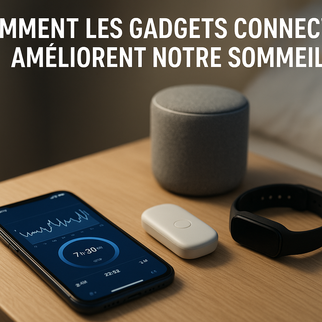 Comment les gadgets connectés améliorent notre sommeil