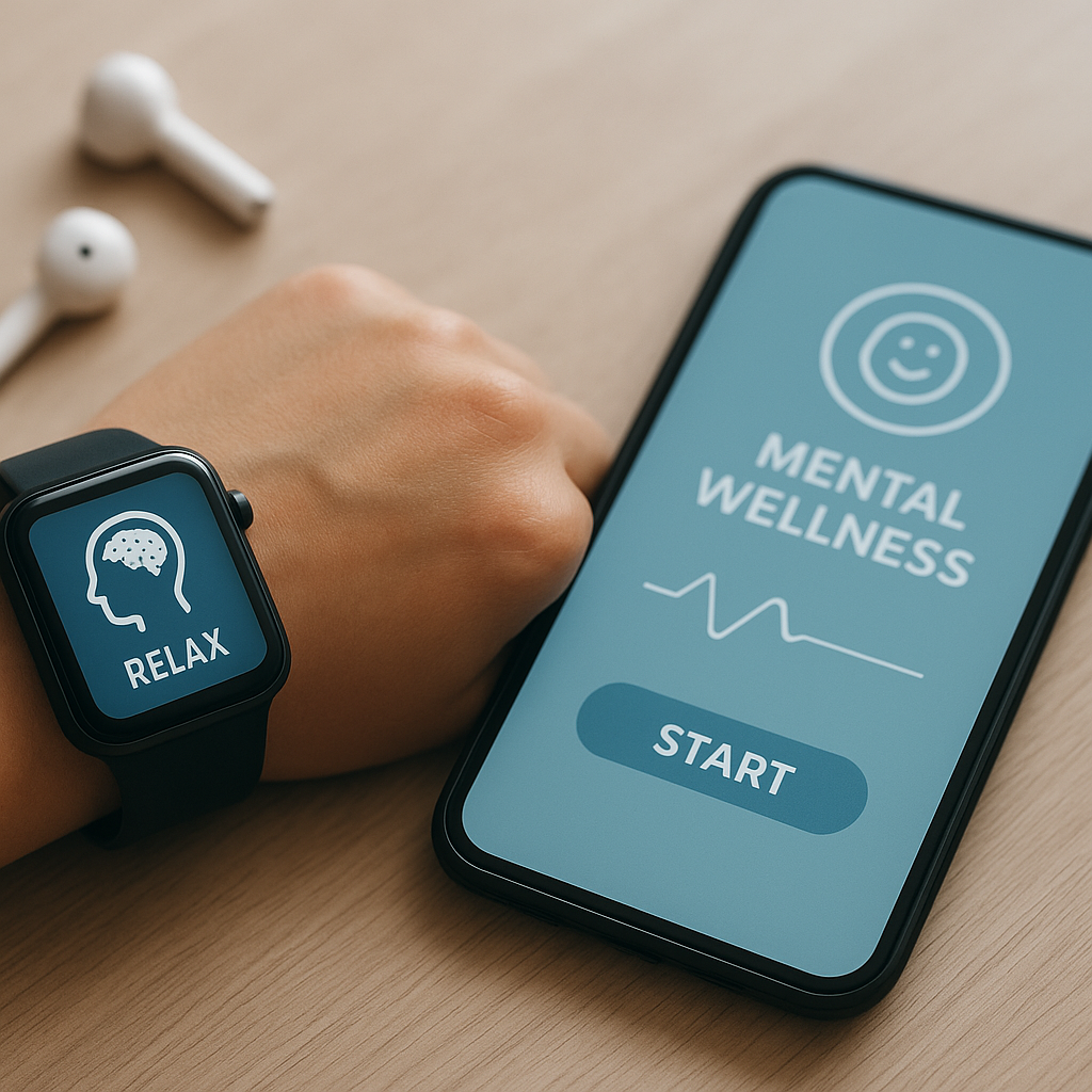 Tecnología portátil y bienestar mental diario