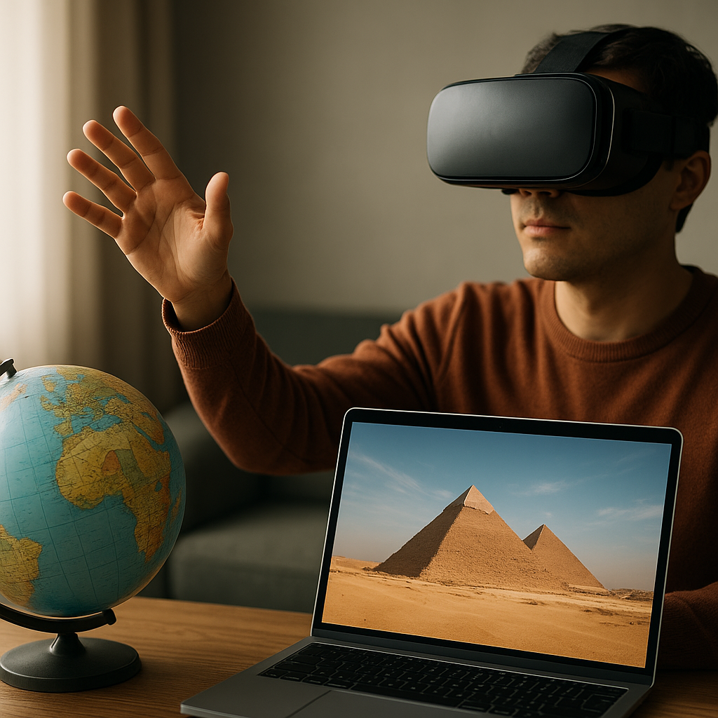 Viajes virtuales: descubre el mundo con VR