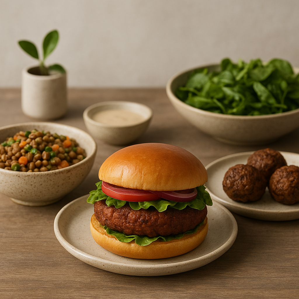 未来の食事：代替肉と持続可能な食文化