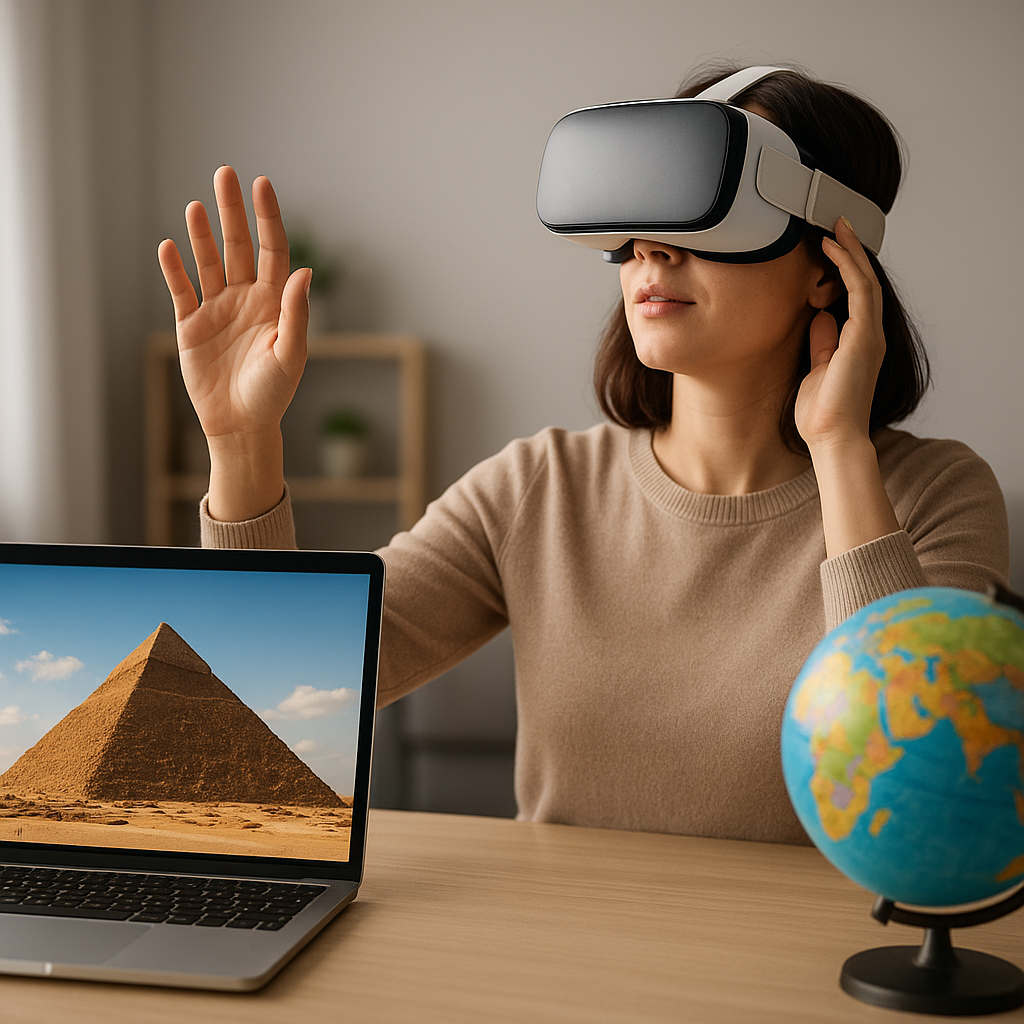 バーチャル旅行の魅力：自宅で世界を探検