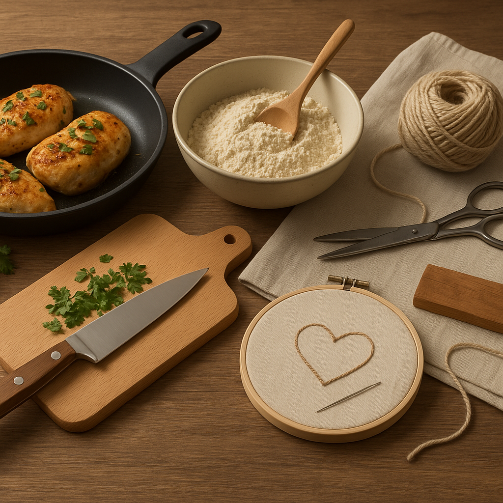 学习新技能的乐趣：从烹饪到手工艺