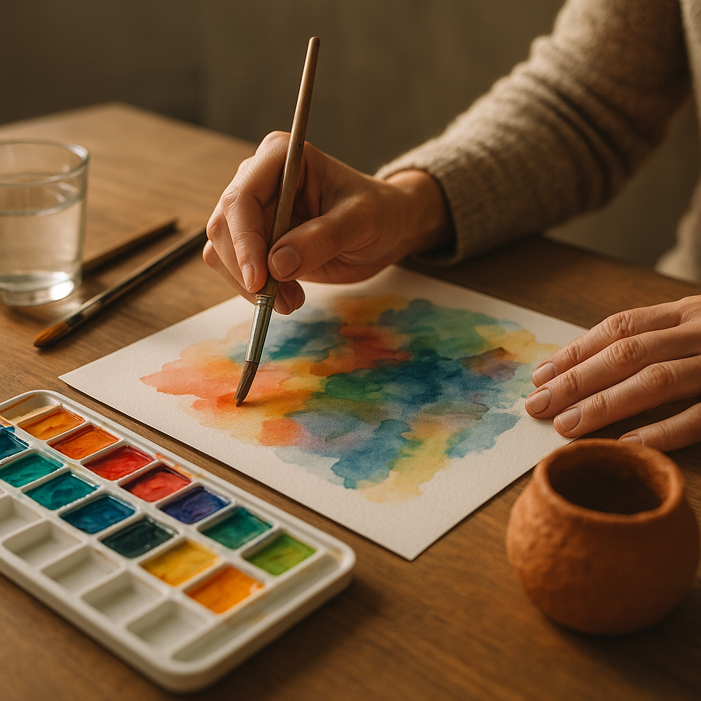 心を癒すアートセラピーの効果