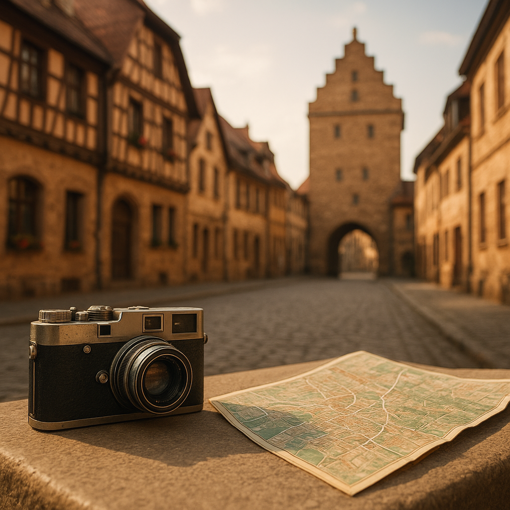 歴史的な街を訪れる：タイムトラベル気分を味わう