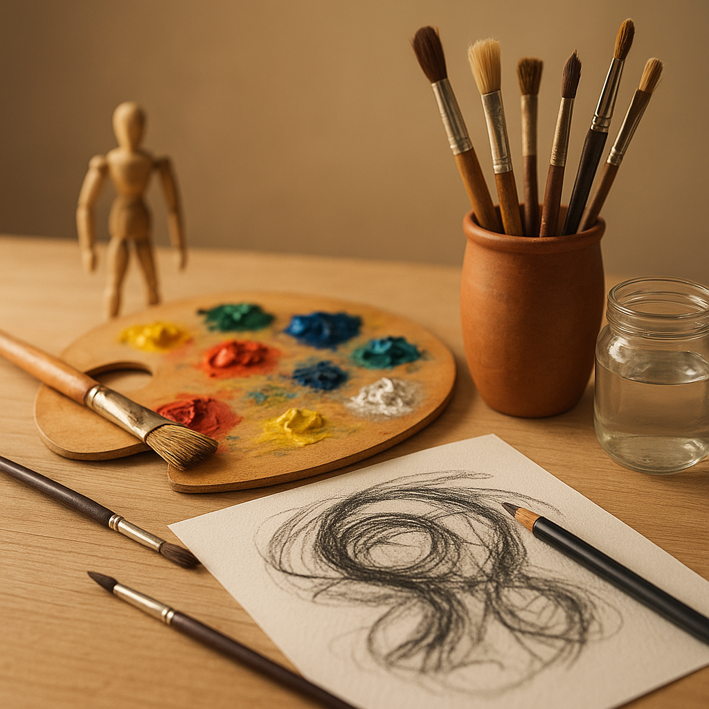 أهمية الفنون في الإبداع والتعبير الشخصي