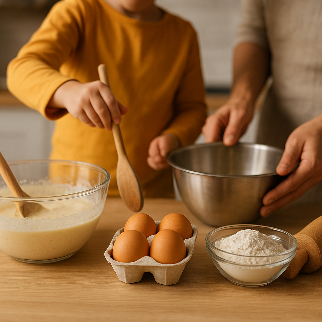 Cocinar con niños: recetas divertidas en familia