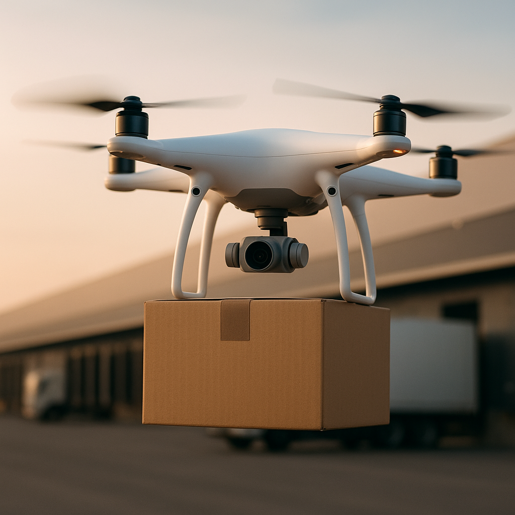 Futuro dos Drones na Logística e Transporte